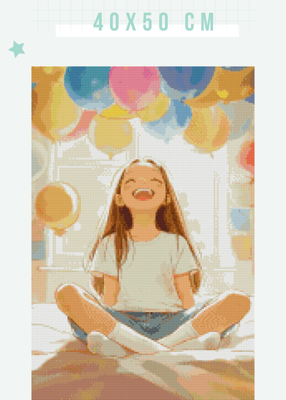 Lighter Than Yesterday | Portrait Diamond Painting