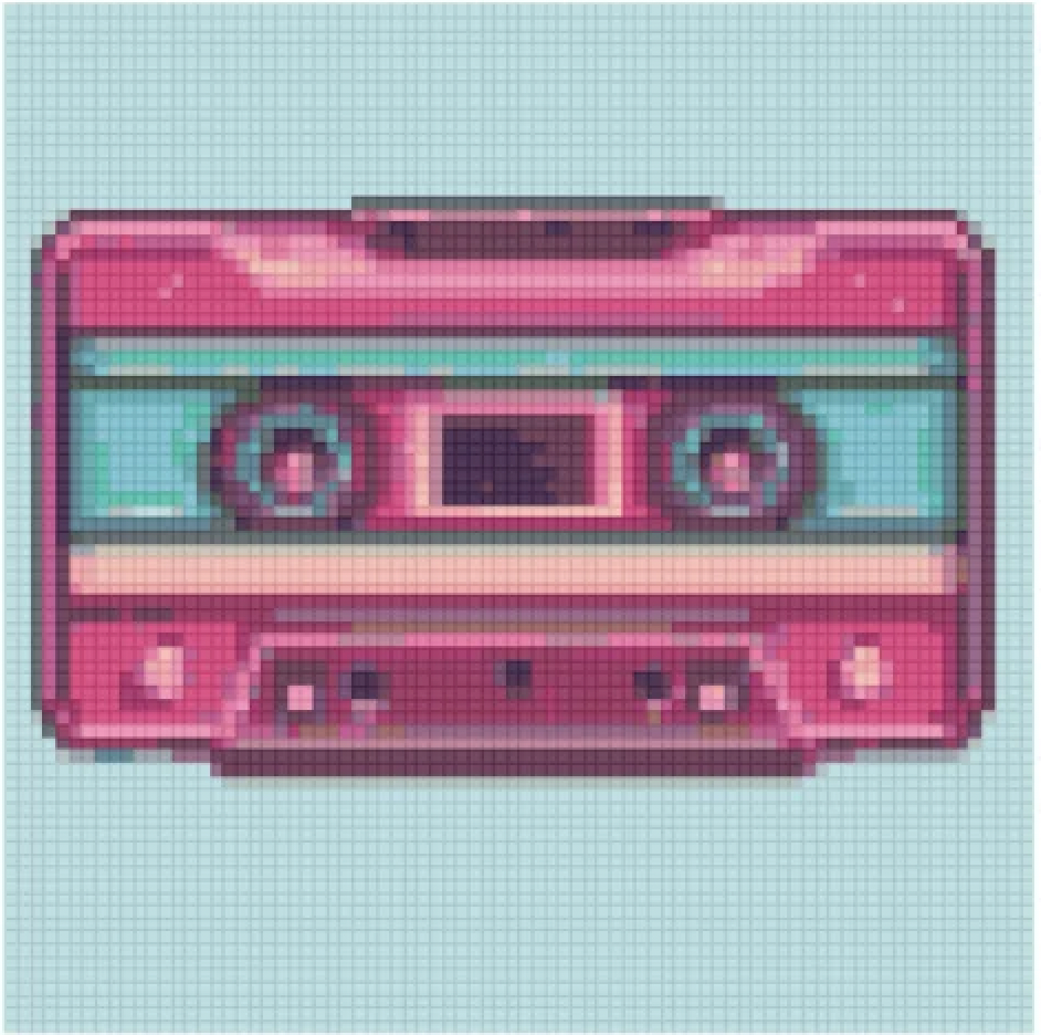 Cassette Tape | Mini Diamond Painting