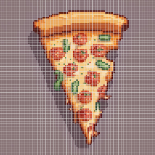 Pizza | Mini Diamond Painting